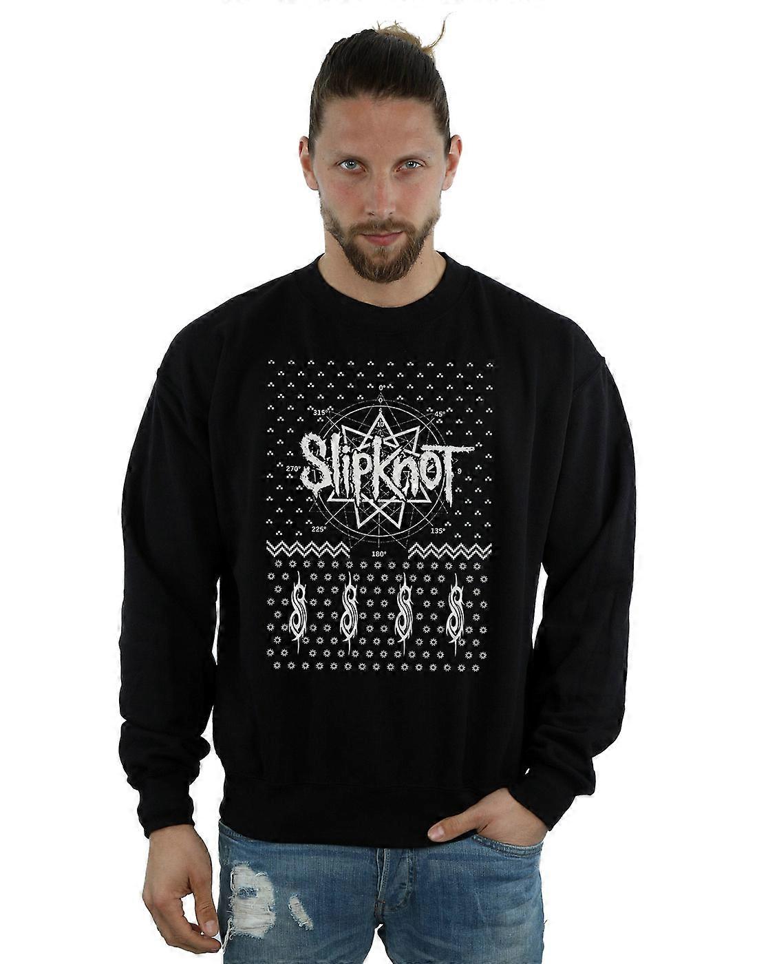 Slipknot Men's 9 Point Christmas Sweatshirt