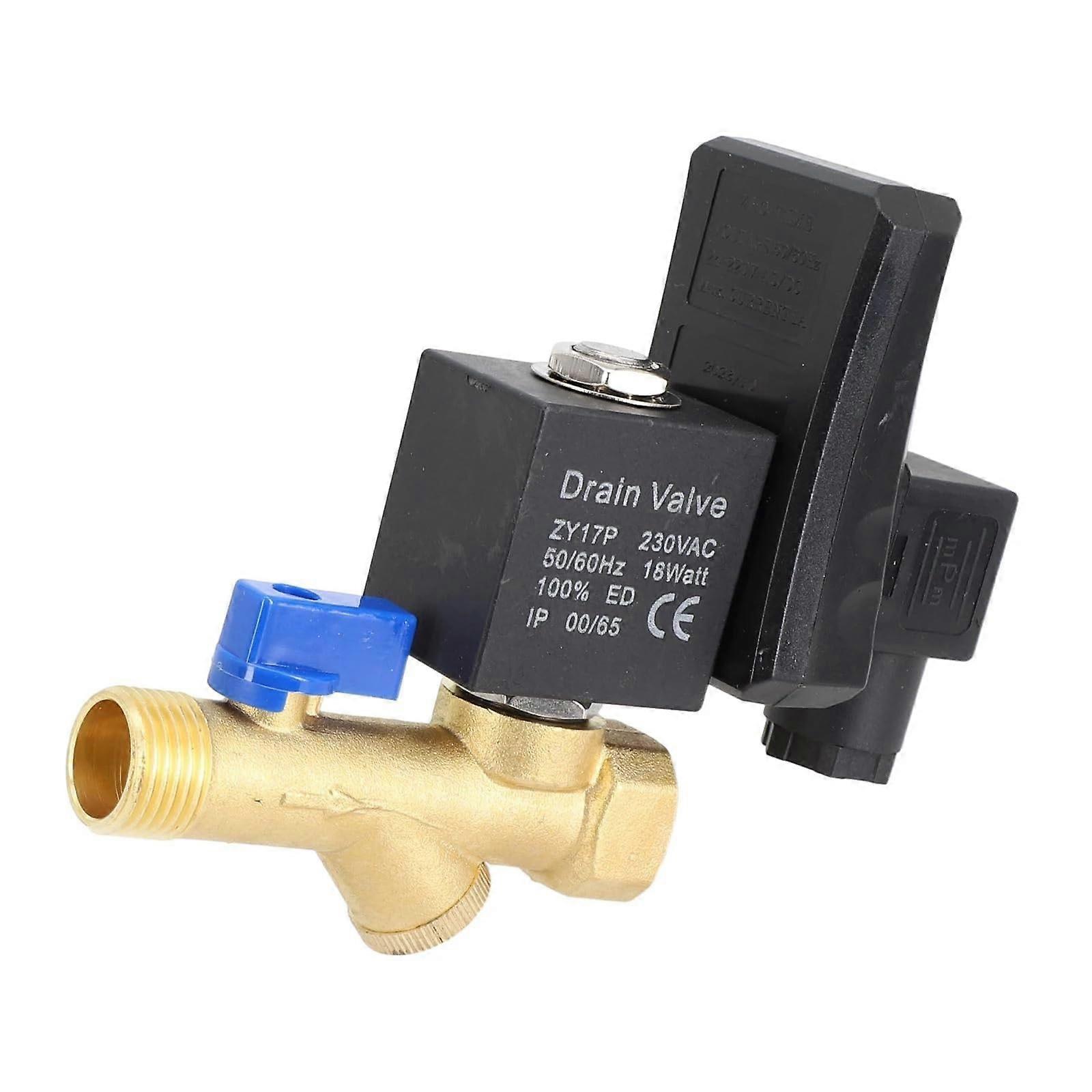 AC220V Automatic Drain Valve for Air Compressor Gas Tank with Precise Flow Control