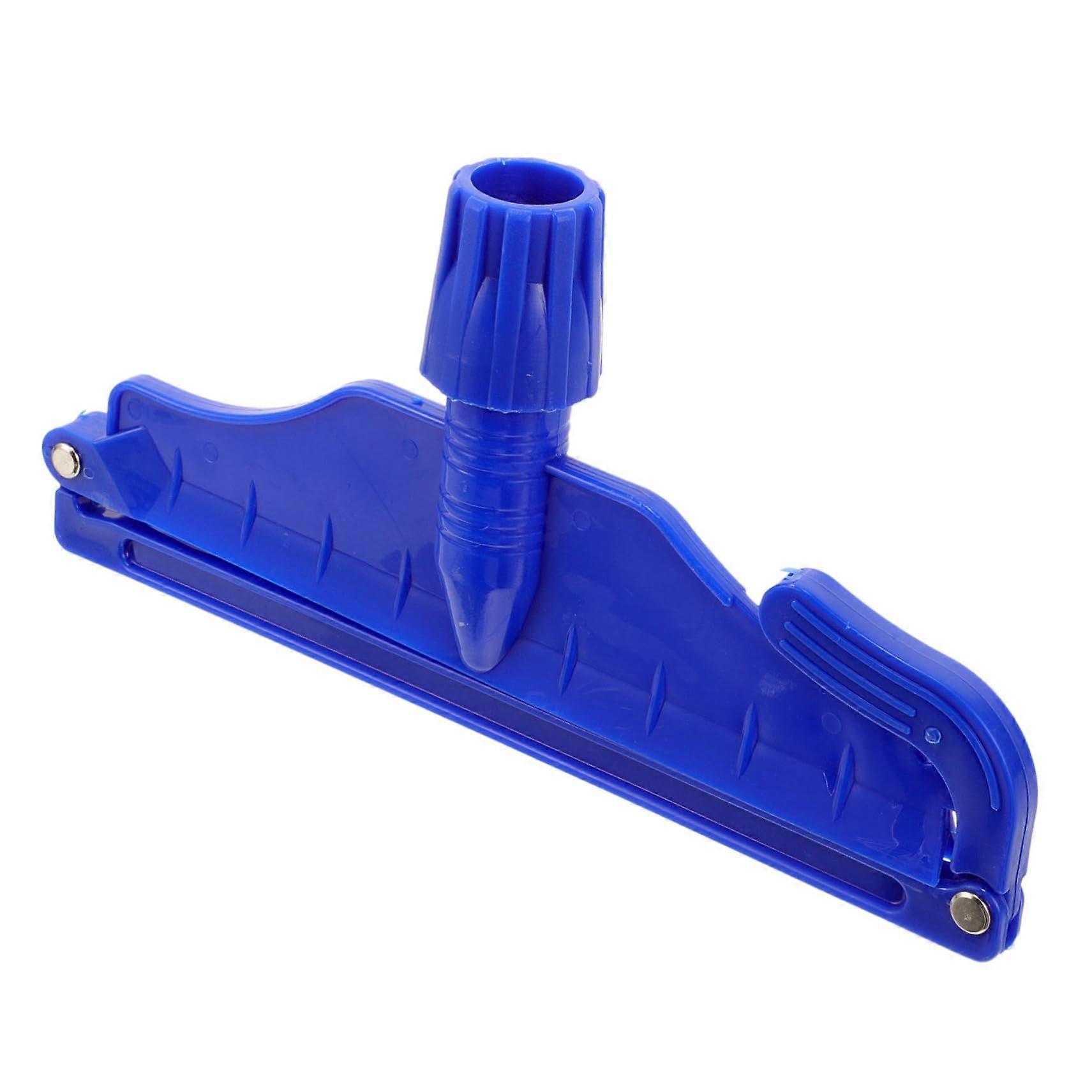 Mop Holder with Detachable Mop Head Clamp for Easy Attachment and MultiType Mop Compatibility