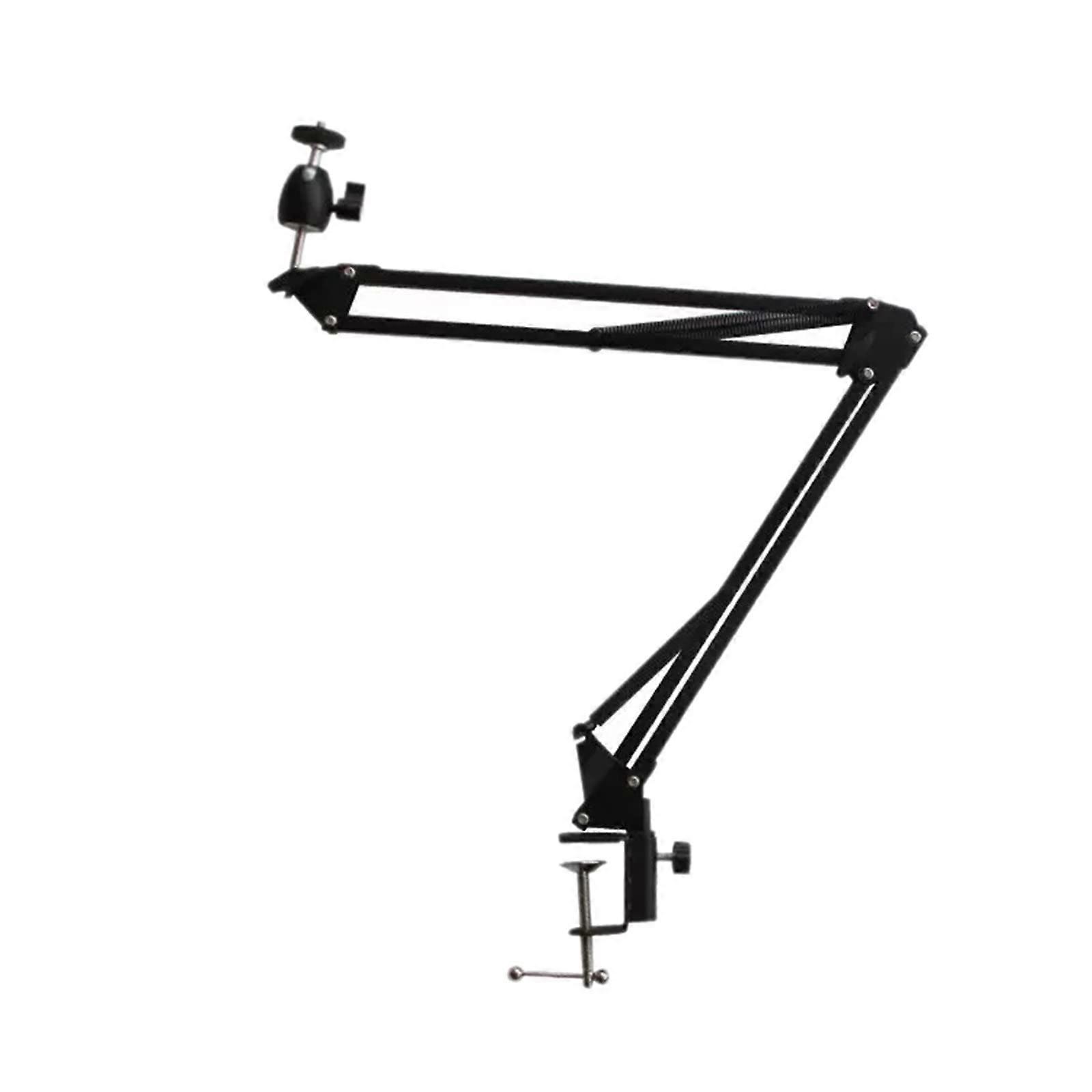 Projector Stand with Clamp, MultiAngle Adjustable Metal Mount for Desk or Bed, 100cm