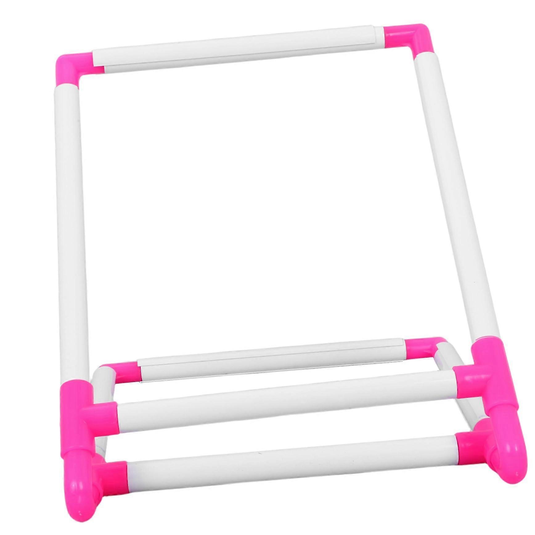 Cross Stitch Frame PVC Embroidery Stand with Stable Clamp System for Table Needlework
