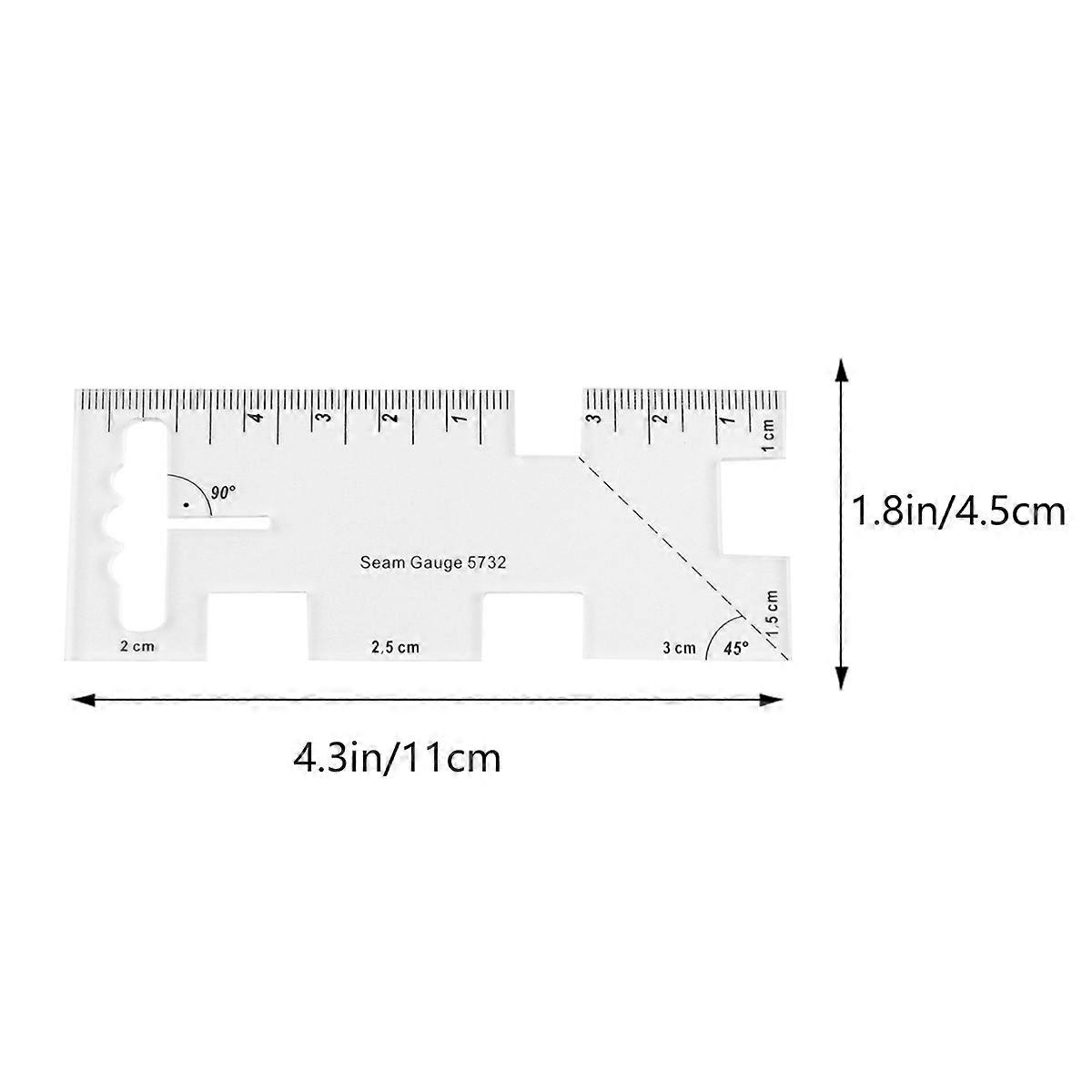Quilter's Ruler Acrylic Sewing Ruler for Measuring 1 Practical Sewing Supply