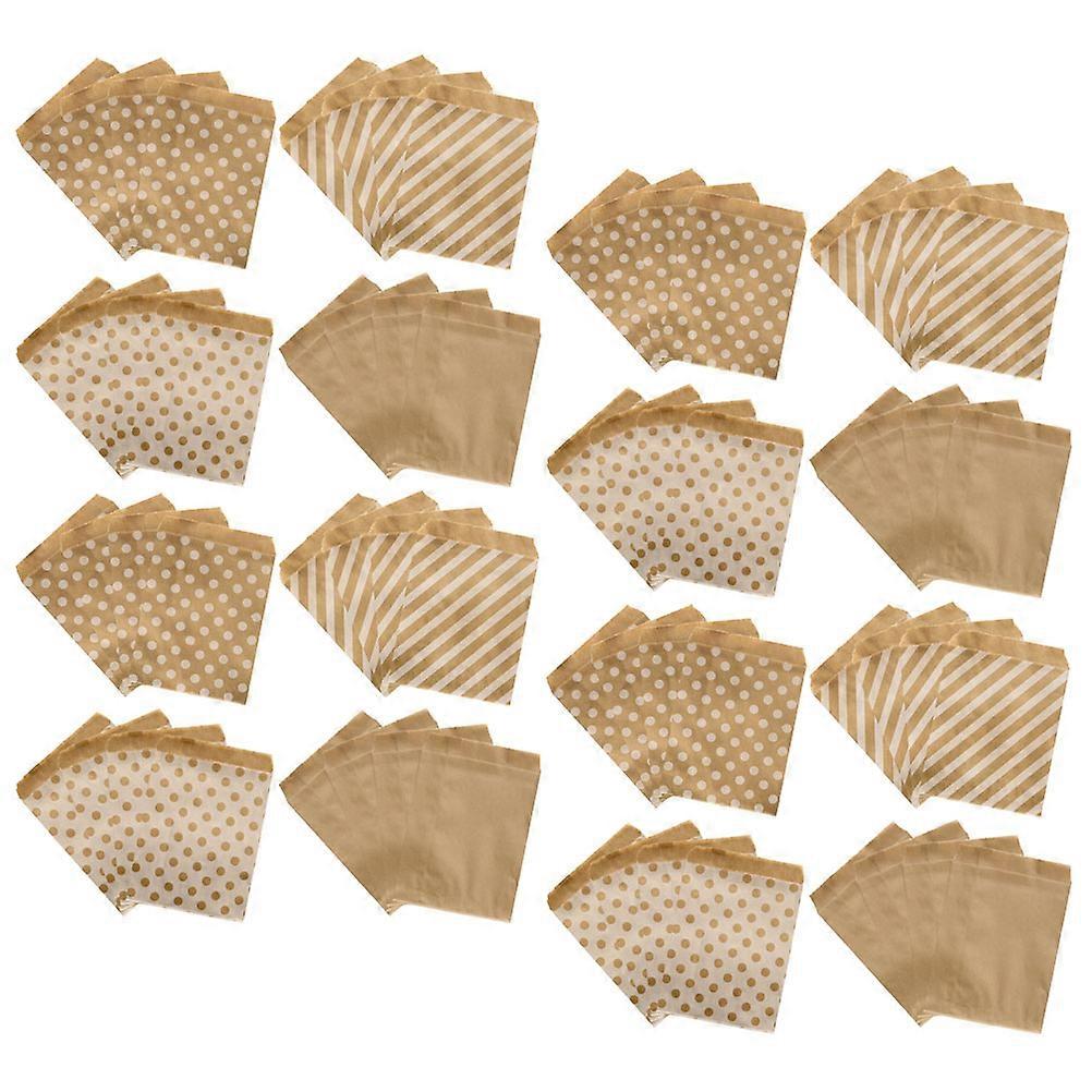 Delicate Card Envelopes for Multi-Function Use 80Pcs Assorted Color Kraft Paper