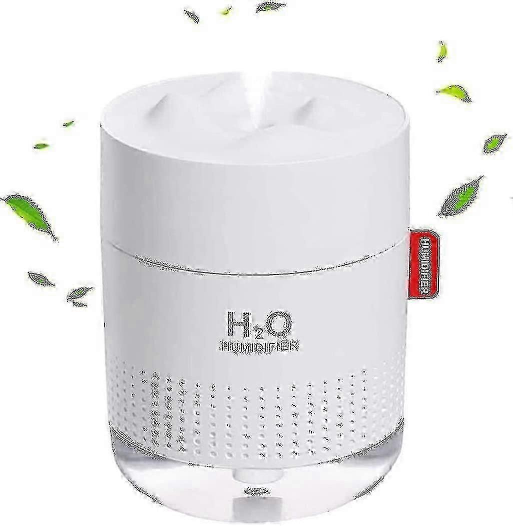 Compact humidifier for potted plants with adjustable mist settings