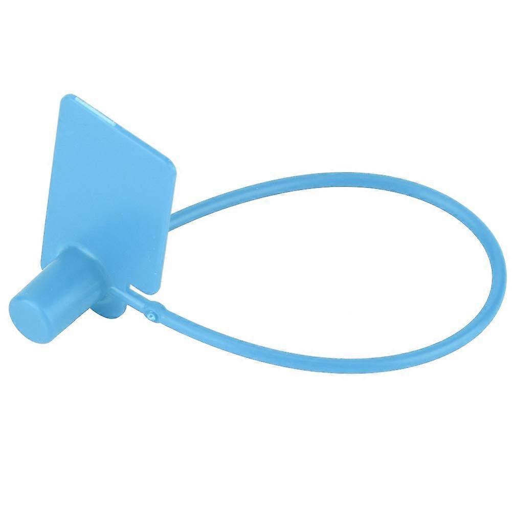 100Pcs Disposable Self Locking Cable Labels with TamperEvident Lock for Secure ID, MultiColor