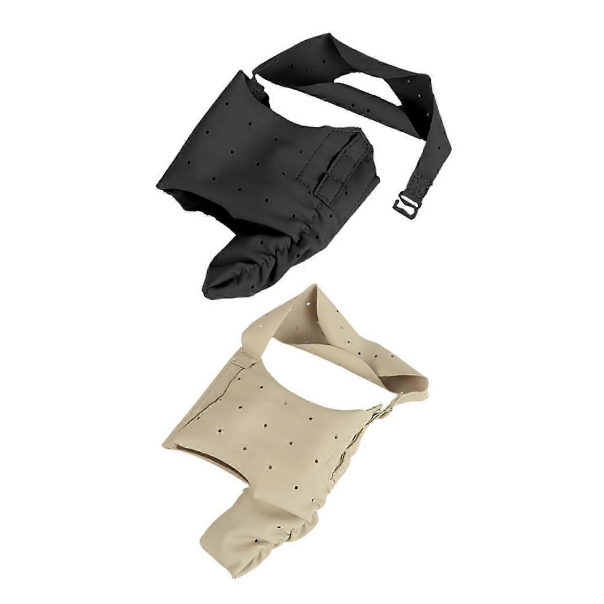 Bunion Corrector for Men with Toe Separator, Breathable Foot Wrap for Big Toe Alignment, 2pcs