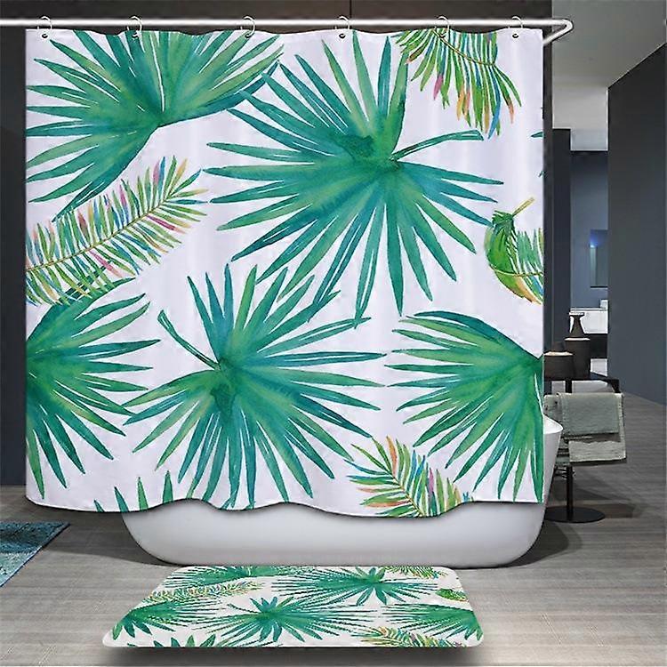 Jiaguan 3D Digital Printing Waterproof Moldproof Green Forest Pattern