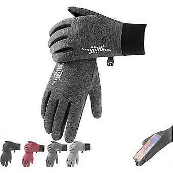 Nie wieder kalte Finger! Thermohandschuhe mit Touchscreen-Funktion, wasserdicht, ideal für den Winter, warme Handschuhe zum Radfahren.