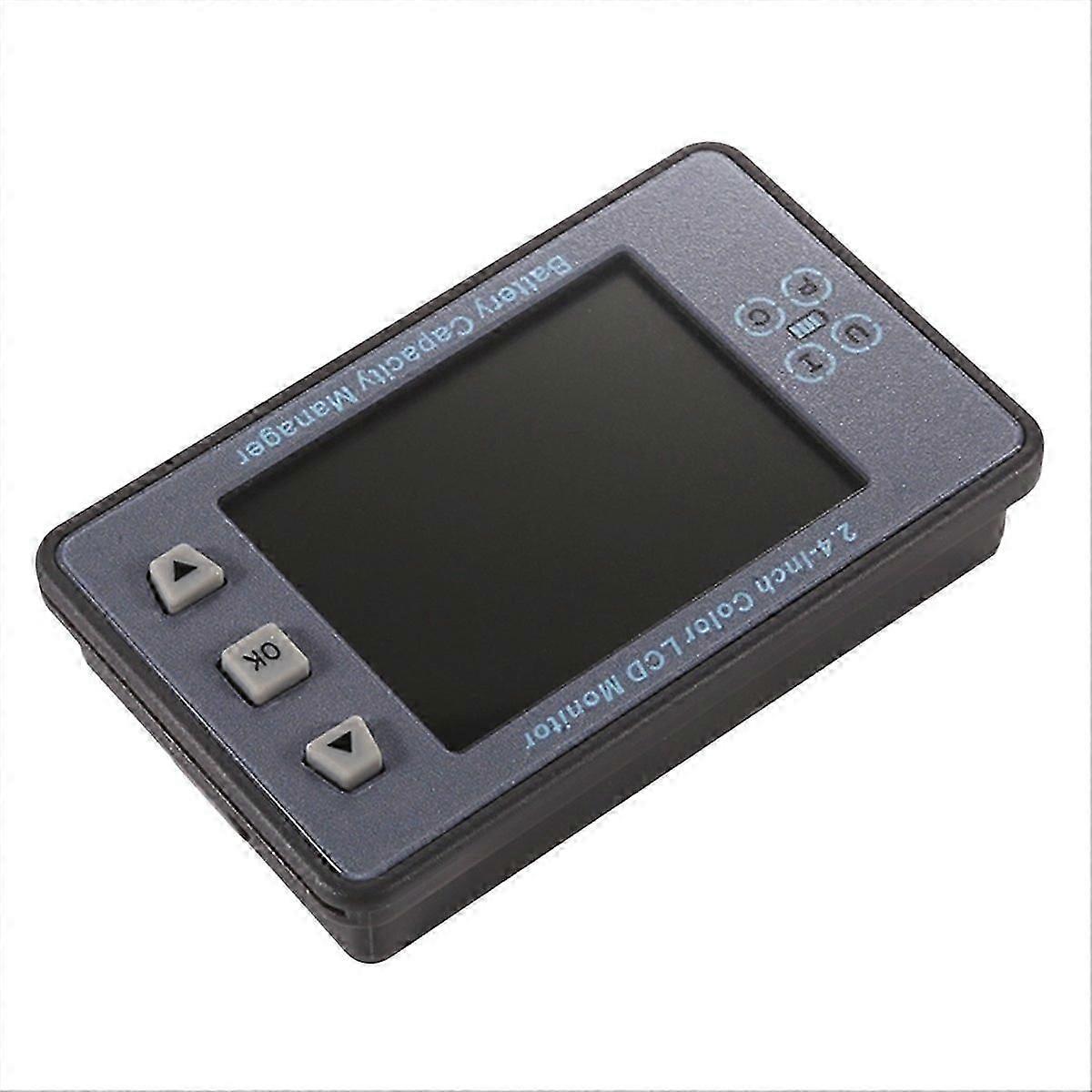 Medidor VAC8710 Coulomb 2,4 polegadas com tela colorida e amperímetro digital voltímetro