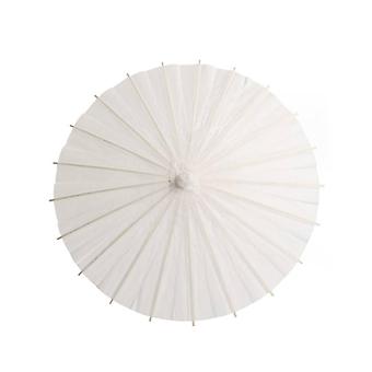 Paraguas de papel chino de 60 cm con superficie para pintar, sombrilla vintage para fotografía de bodas, accesorio de baile hecho a mano
