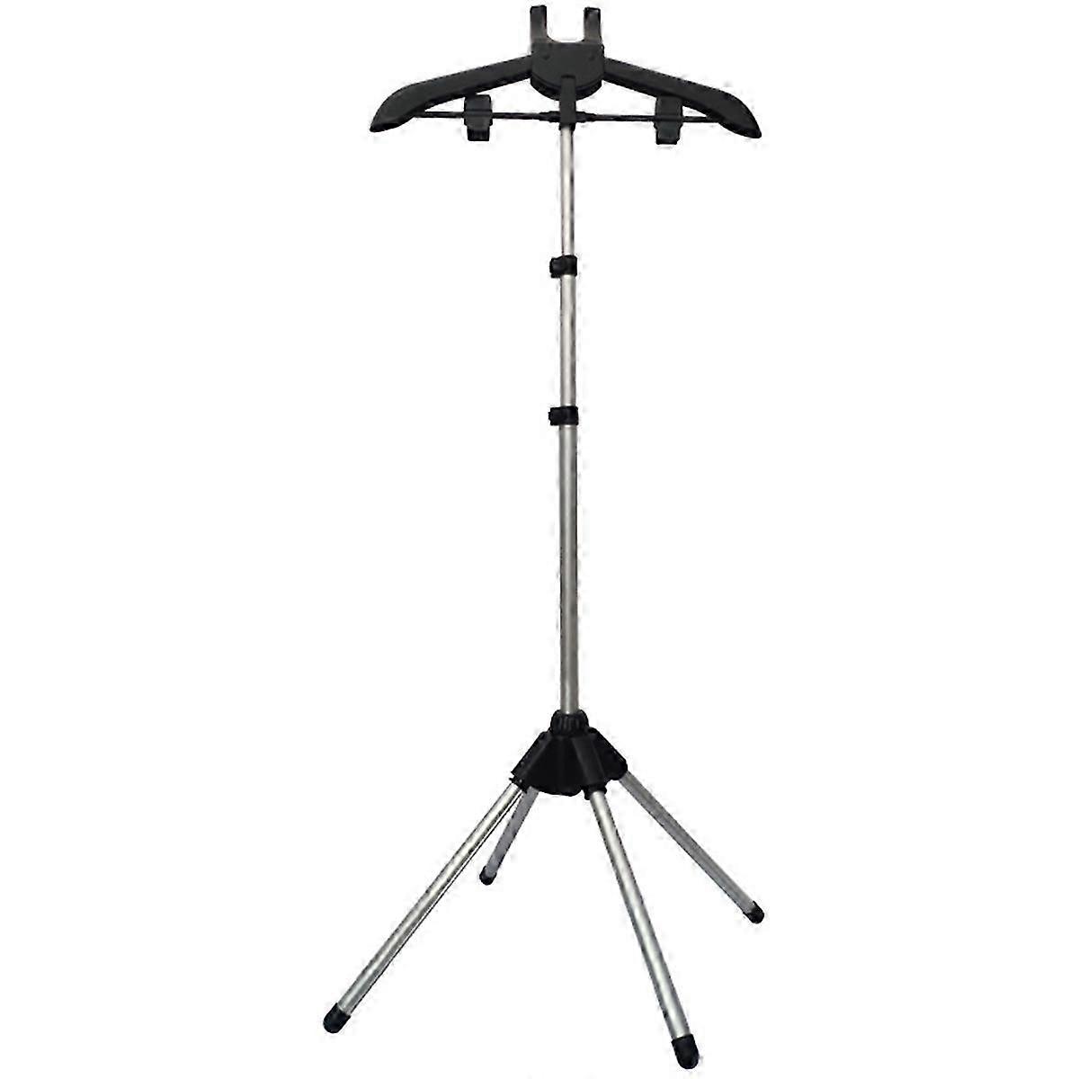 Foldable Black Tripod Hanger for Clothes Steaming Display