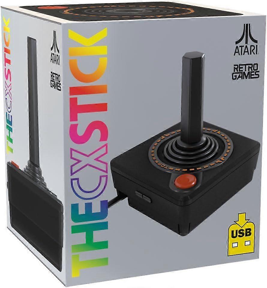 THECXSTICK Solus Atari USB Joystick Black