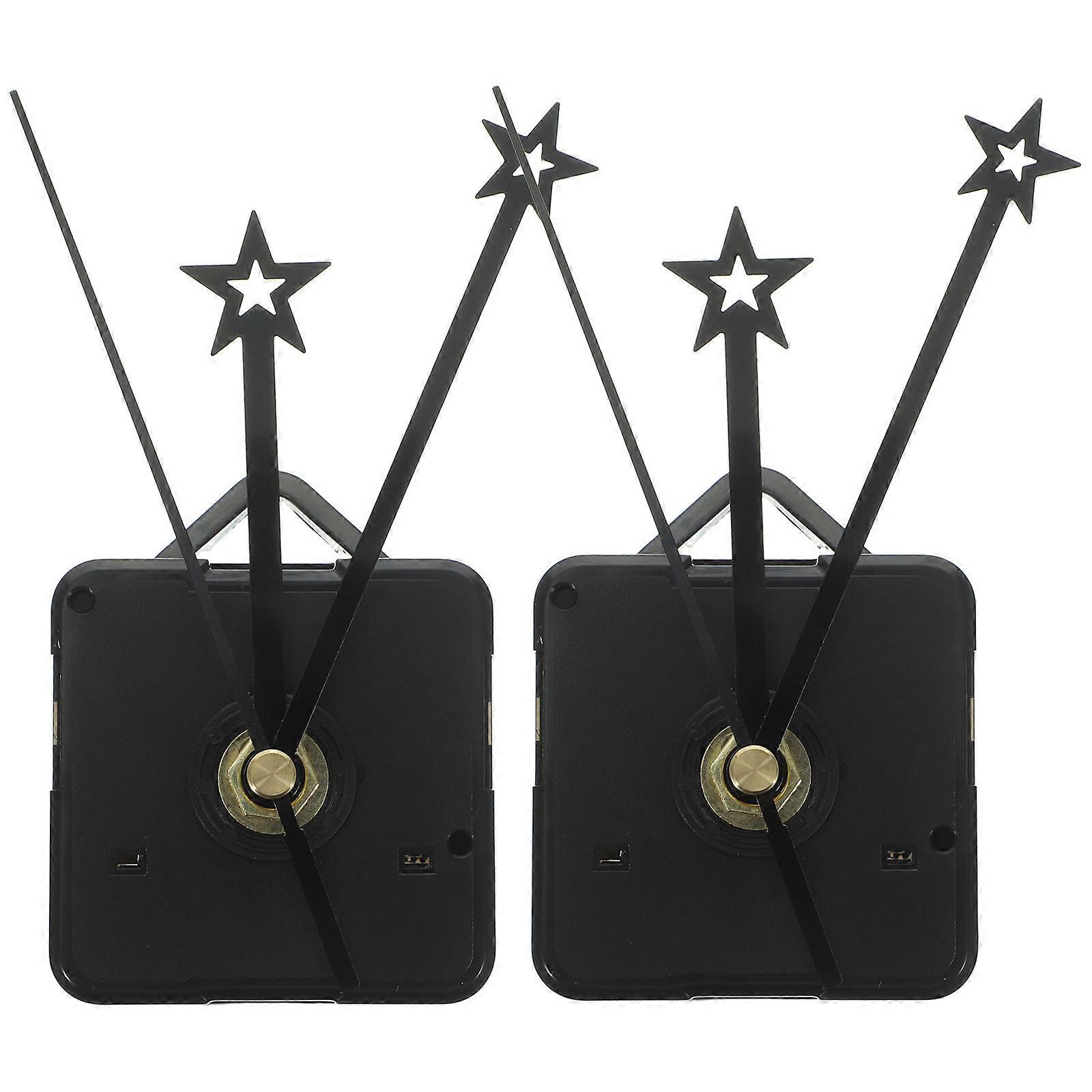 Replacement Clock Movement High-Torque DIY Clock Mechanism Kit 2Sets