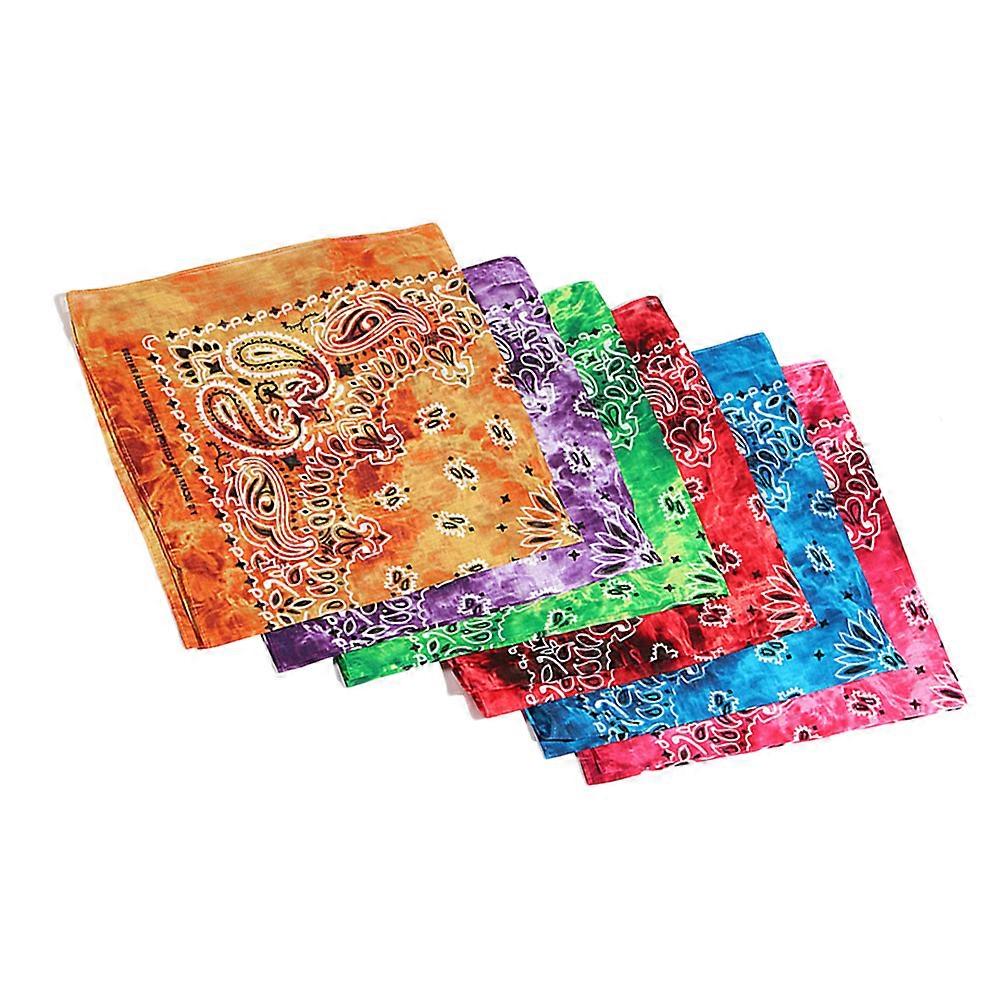 Dance Headscarf for Decor 6Pcs Assorted Headscarf