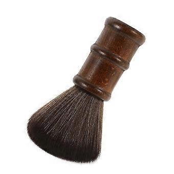 Brosse à cou de barbier à poils en fibres de couleurs assorties pour un usage quotidien et un dépoussiérage efficace