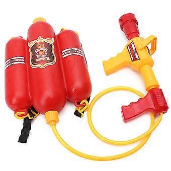 Children Fireman Backpack Nozzle Water Gun Beach Outdoor Toy Extinguisher Soaker