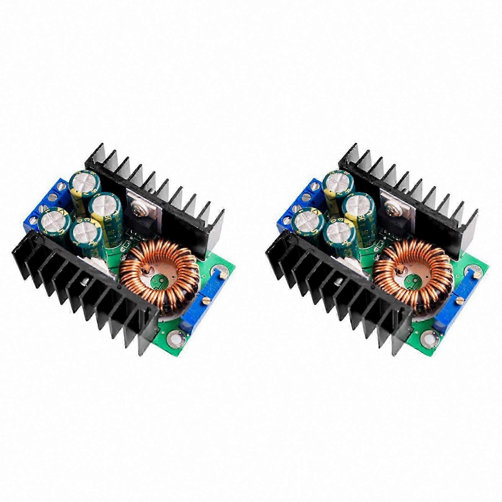 Dual 300W Step-Down Voltage Modules 9A High Power Switching Boards Variable DC Output For DIY Electronics Projects
