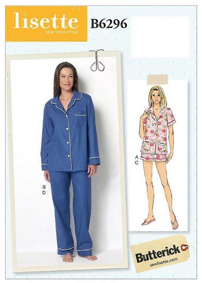 Butterick Paper Sewing Pattern 6296