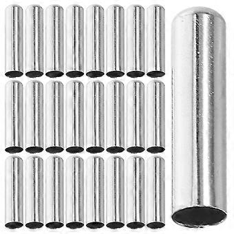 Metal DIY Shoelace Tips for Shoelaces with 250Pcs Silver Repair Ends