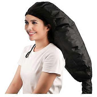 Bonnet de sèche-cheveux ajustable, extra large et doux, pour cheveux bouclés et naturels, séchage rapide mains libres, facile à utiliser pour le coiffage à domicile.