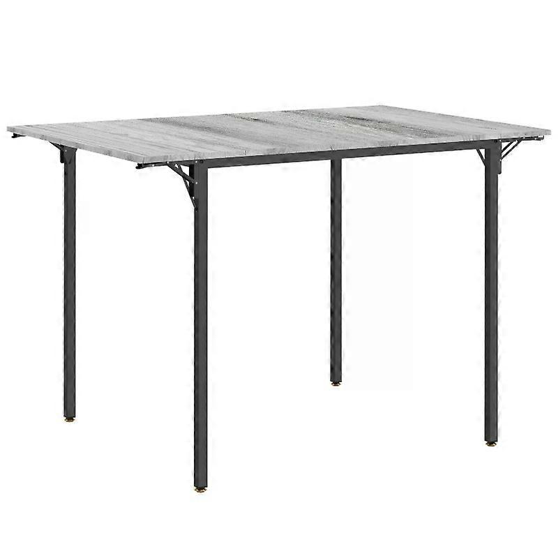 Rectangle Folding Table with Metal Frame