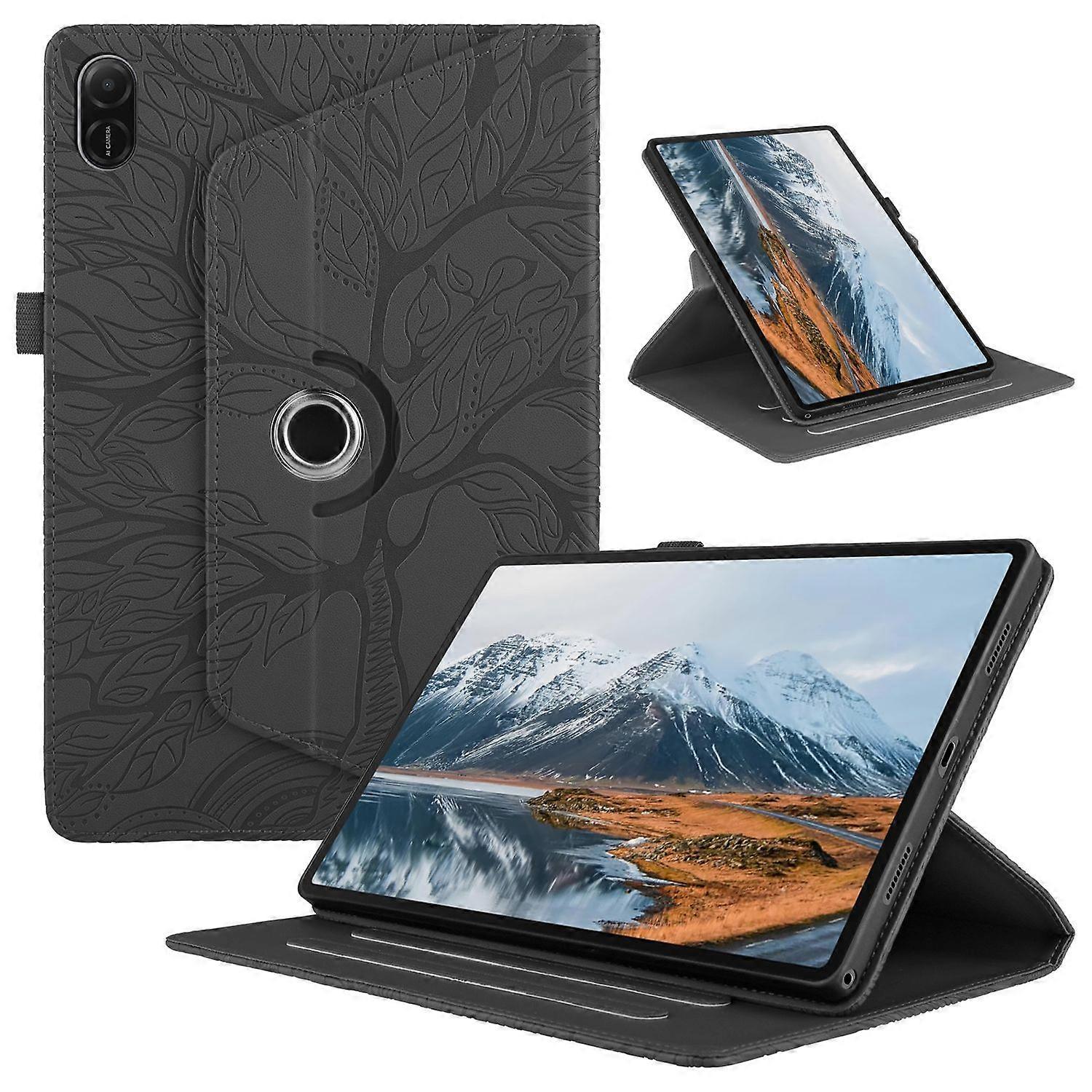 Flip Case for Honor Pad X8a 360 Rotatable Shockproof Tablet Case with Vertical Bracket