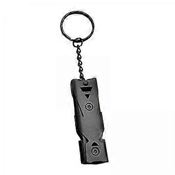6 Pack Stainless Steel Emergency Whistle 150dB Loud Survival Keychain for Camping Hiking and Pet Training