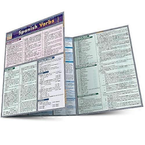 Spanish Verbs Laminate Reference Chart (Quickstudy: Academic)