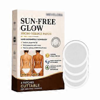 2pcs Self-tanning Microneedle Care Patch, Fits Skin Well, Gentle and Harmless for Nutrient Penetration