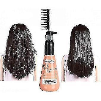 2026 Hair Straightening Cream Comb 3-second Fast Keratin Treatment Aromatic No Peculiar Smell Easy Care Nourishing