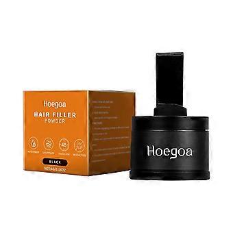 Poudre de ligne de cheveux noire portable et facile à appliquer pour créer un volume de cheveux naturel et complet poudre de modification de ligne de cheveux 4g