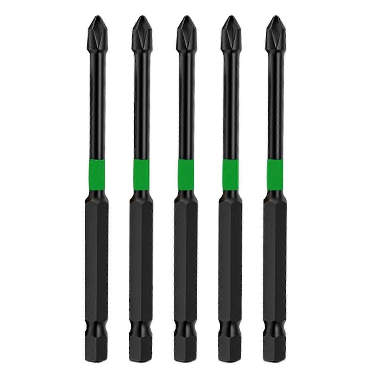 5 Pieces Impact Driver Bit Set Portable Drill Bit Impact Bit for DIY Project