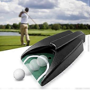 Automatisk golfputtkopp, automatisk golfputter, tilbakestilling av golfball, grønne hjelpemidler for tilbakestilling av golfputtmaskin, for golftrening innendørs og utendørs