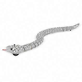 Christmas & Halloween Prank Gifts: RC Robot Electric Snake Toy, Fast Moving Fake Rattlesnake Party Favors for Kids