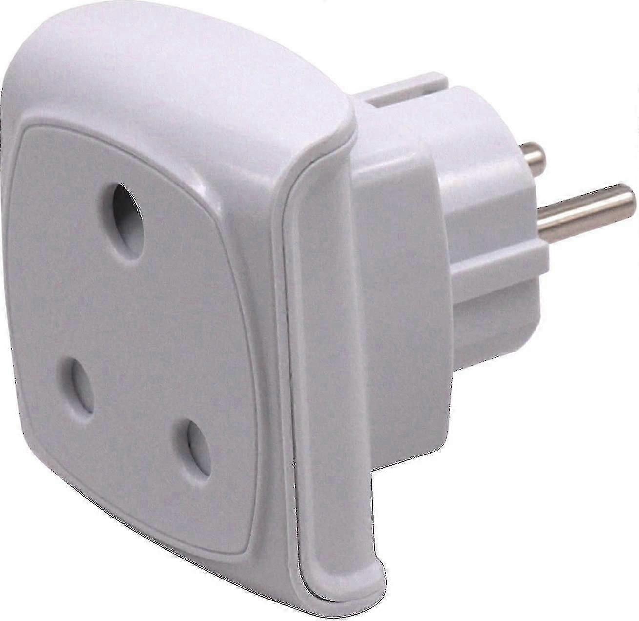 3 Pin Adapter Conversion to 2 Pin EU Plug Not for Indian