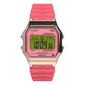 Timex T80 horloge met stalen en kunststof band TW2W44000