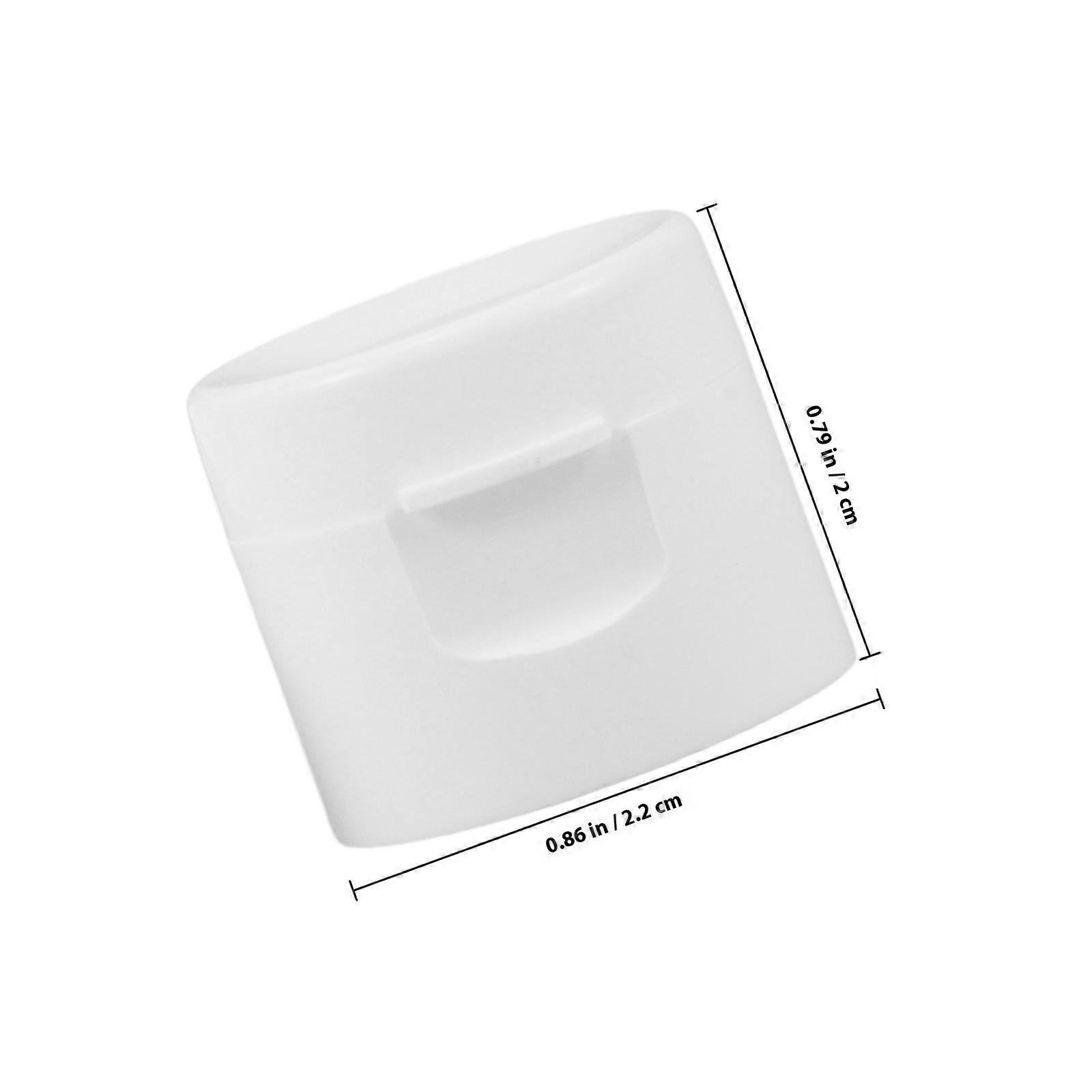 Toothpaste Lid Flip Plastic Cap for Travel 50Pcs Replacement Set