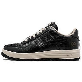 Fragment Design x Nike Lunar Force 1 Fragment HTM Rindsspaltleder Rutschfester, leichter Low-Top-Skateboardschuh für Herren 638130-009