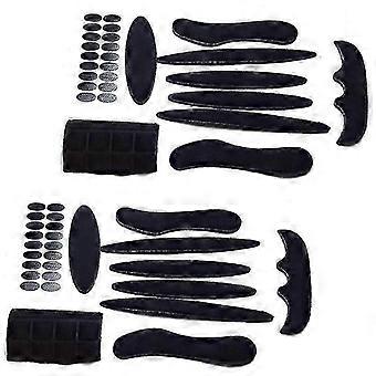 2-Piece Universal Helmet Sponge Pad Replacement Set for Cycling
