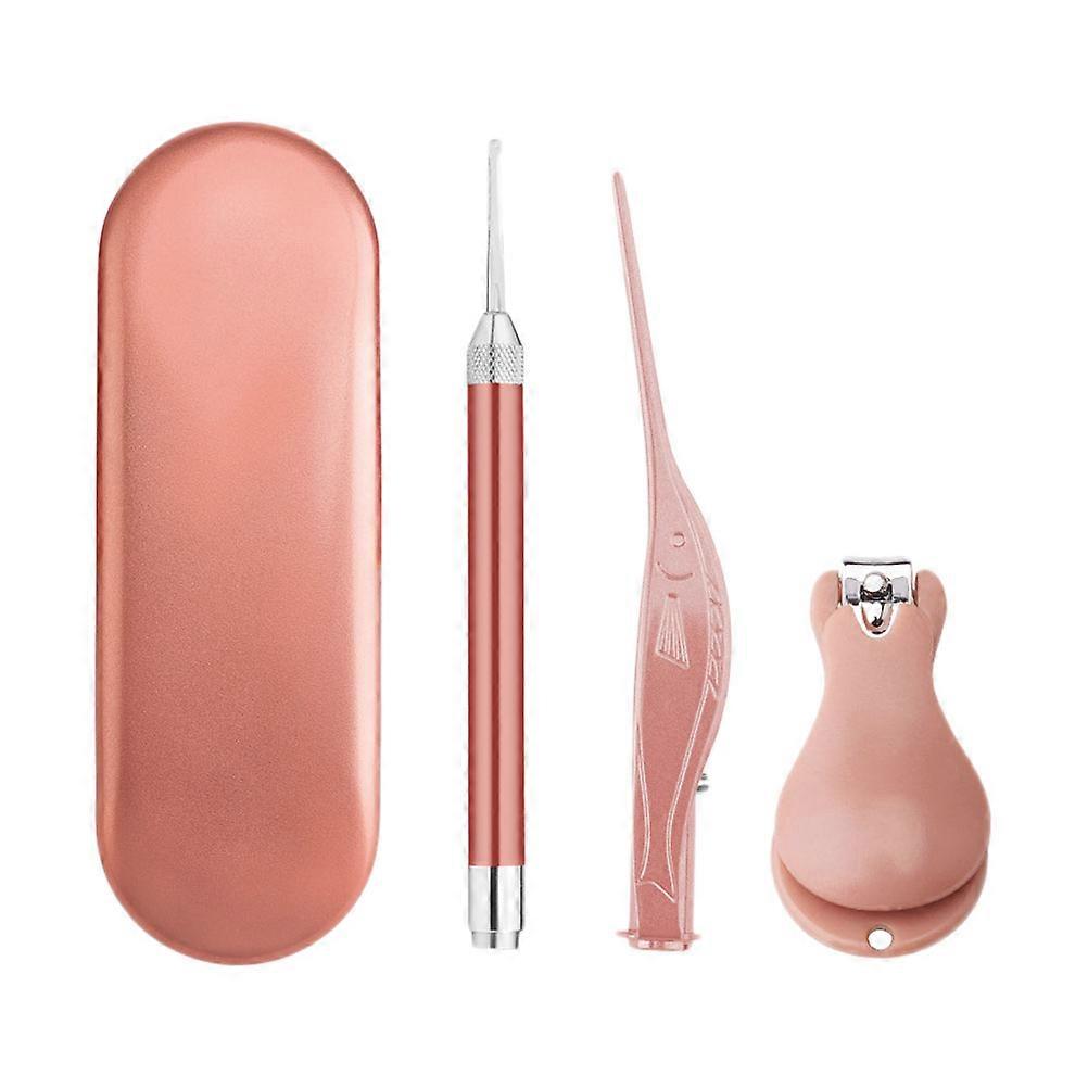 Children Cleaning Device Nail Clippers Function Nail Manicure 1Set