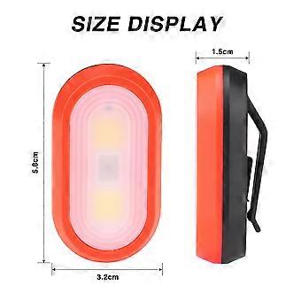 LED Safety Light Clip on for Night Run 4Pcs Bright Strobe Lights Assorted Color