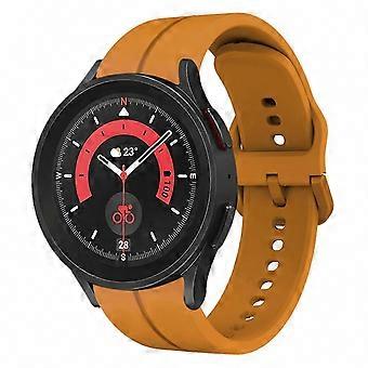 Compatible with Galaxy Watch5 Pro 45mm, 20mm Silicone Loop Watch Band