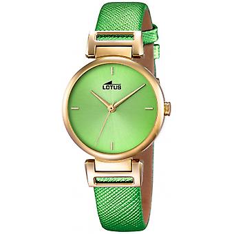 Lotus trendy Quartz Analog Woman Watch with Synthetic Leather Bracelet L18228/1