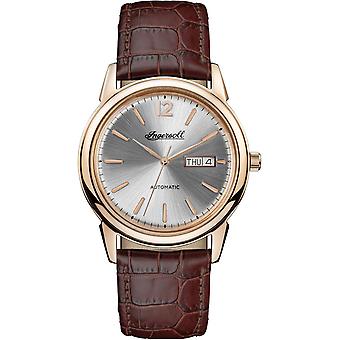 Ingersoll New Haven automatisk analog man Watch med Cowskin armbånd I00503