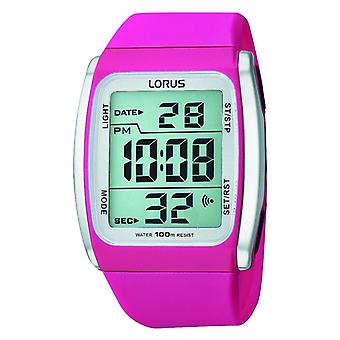 Lorus watches watch for Unisex Digital Quartz with R2309HX9 Rubber Bracelet