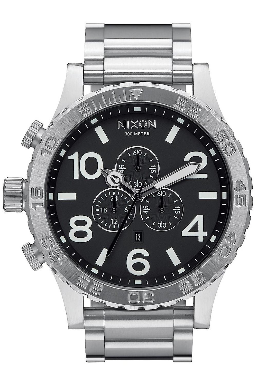 Nixon 51/30 Quartz Analog Man Watch with A083000 Stainless Steel Bracelet