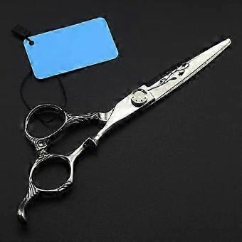 6 Inch Hollow Flower Cut Barber Scissors