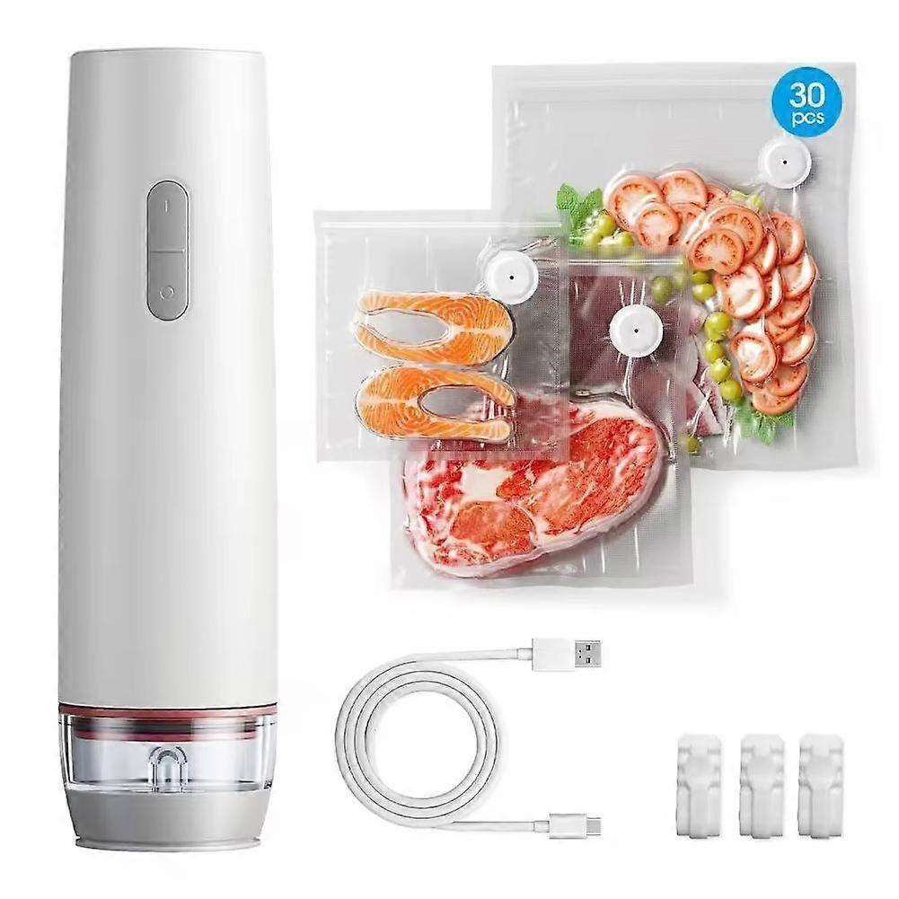 1pcsHandheld Vacuum Sealer Rechargeable Mini For Kitchen Pp Lightweight Compact