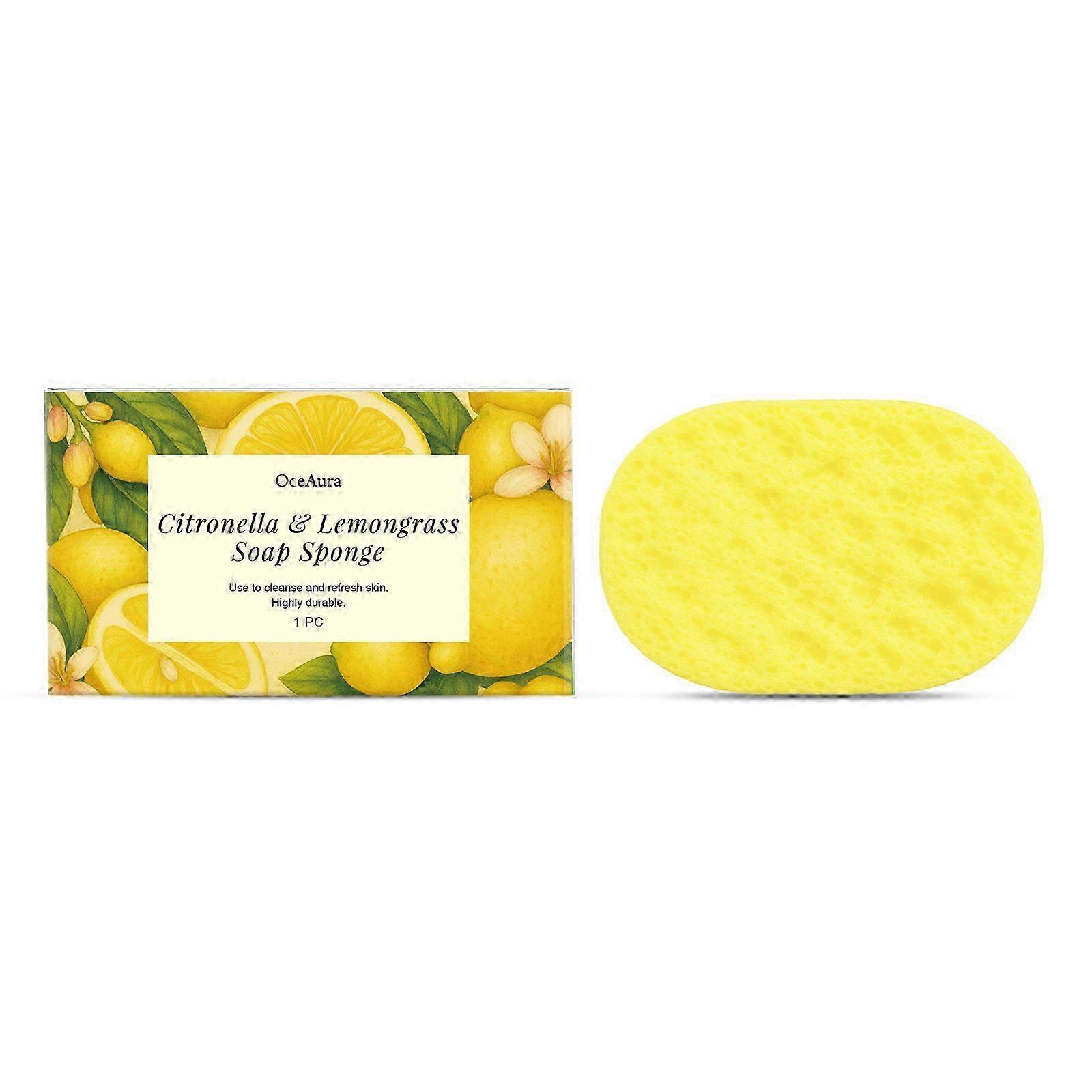 Citronella Lemongrass Soap Sponge