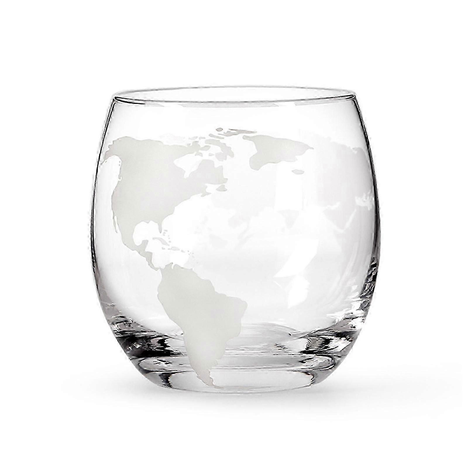 Etched Globe Bar Decanter